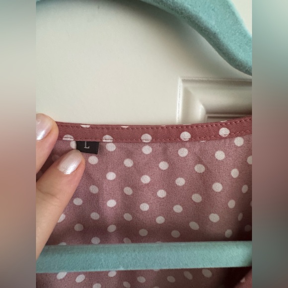 Pink Ruffled Tie Front Sundress - Picture 6 of 9